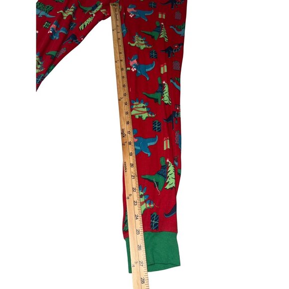 Wondershop Womens Dinosaur Christmas Pajama Set Red & Green Size Small - Picture 8 of 12